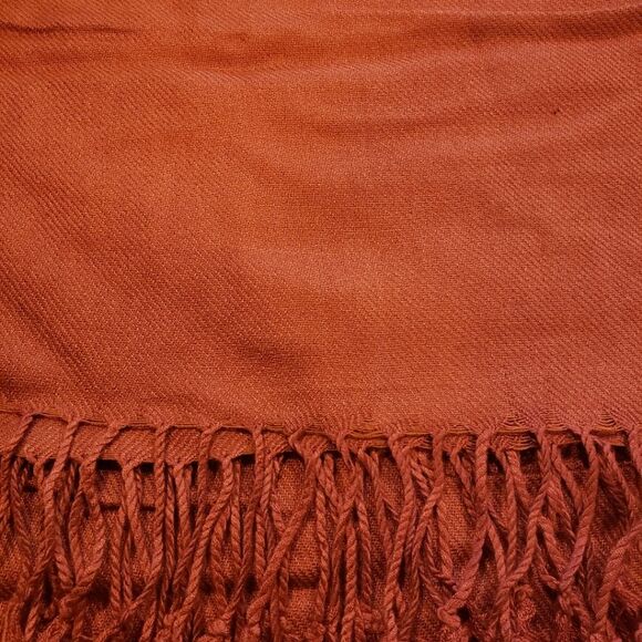 Red Pashmina Shawl - Picture 2 of 3